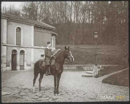 Jacques Riston à cheval (Malzéville)